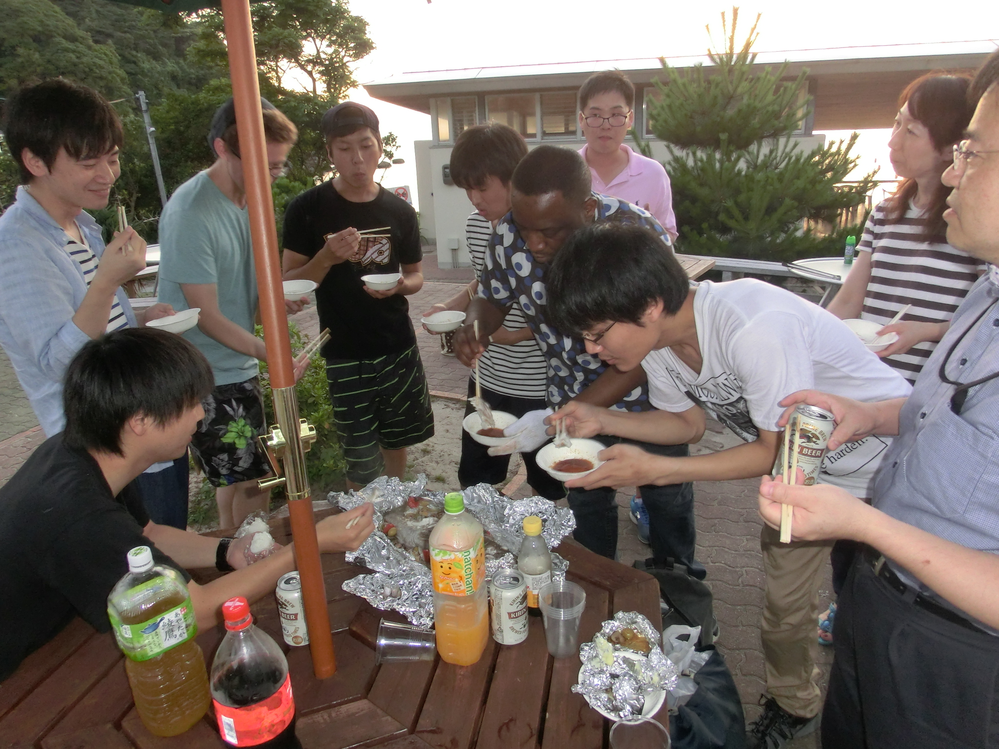 院試激励会(バーベキュー大会)を開催しました