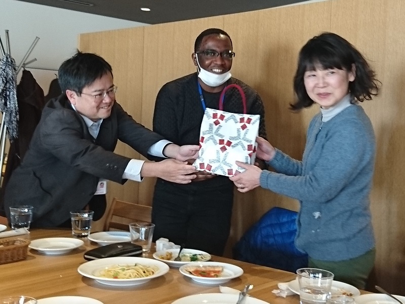 テクニカルスタッフ嶋村さんが、退任されました。