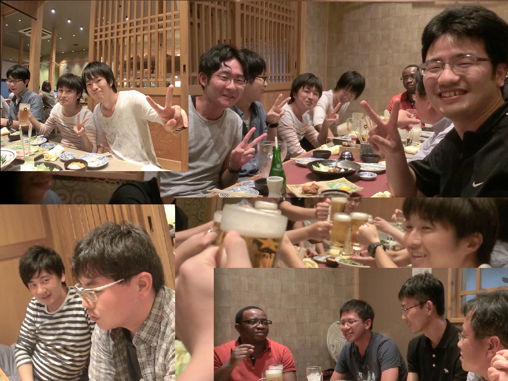 “Dr Yuhang Jing’s welcome party” & “Wrap up party for graduate school entrance examination”