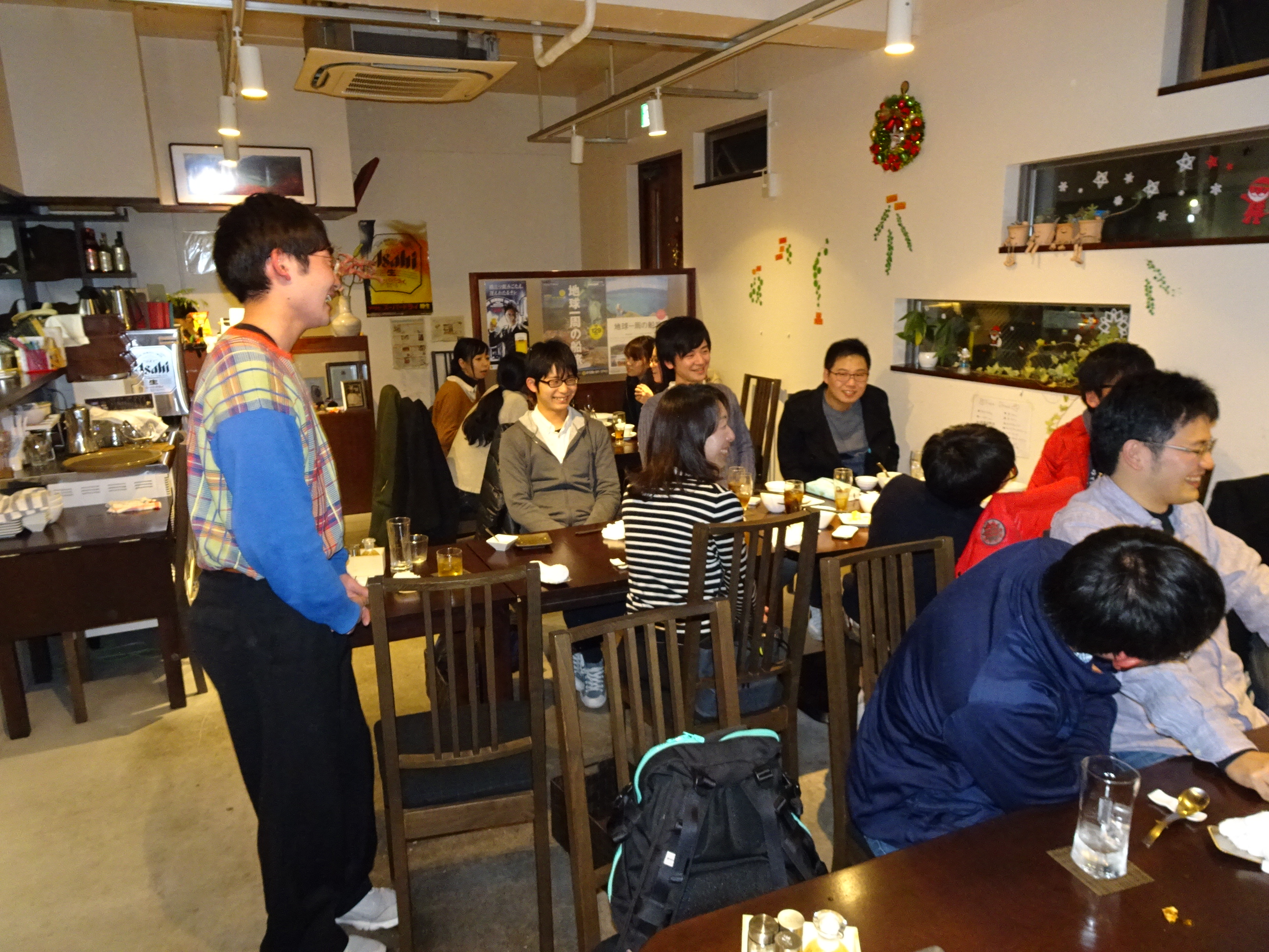 忘年会を開催しました。