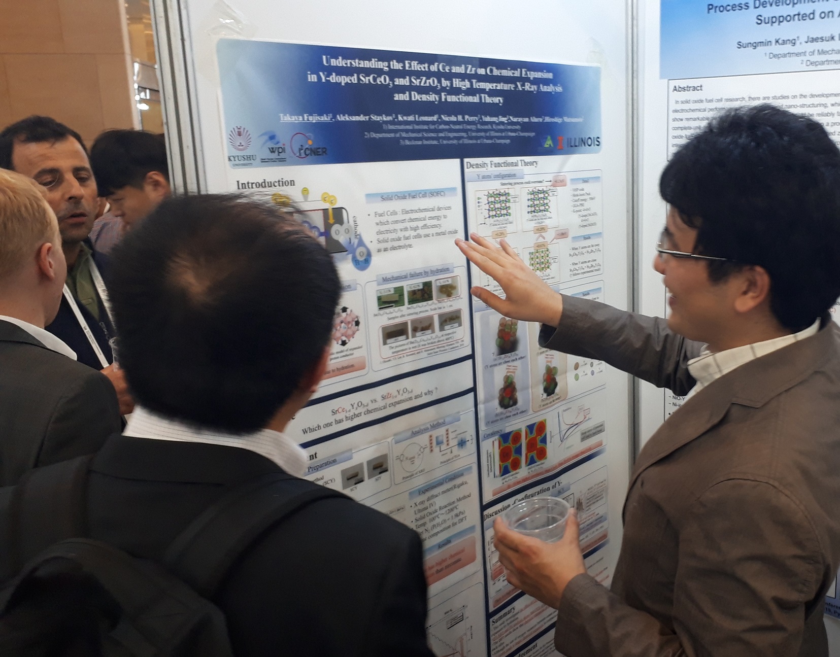 Dr. Takaya Fujisaki received the best poster awards in 22nd International Conference on Solid State Ionics.
